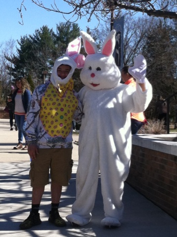 Bunny and egg